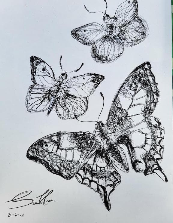 Ink Butterflies