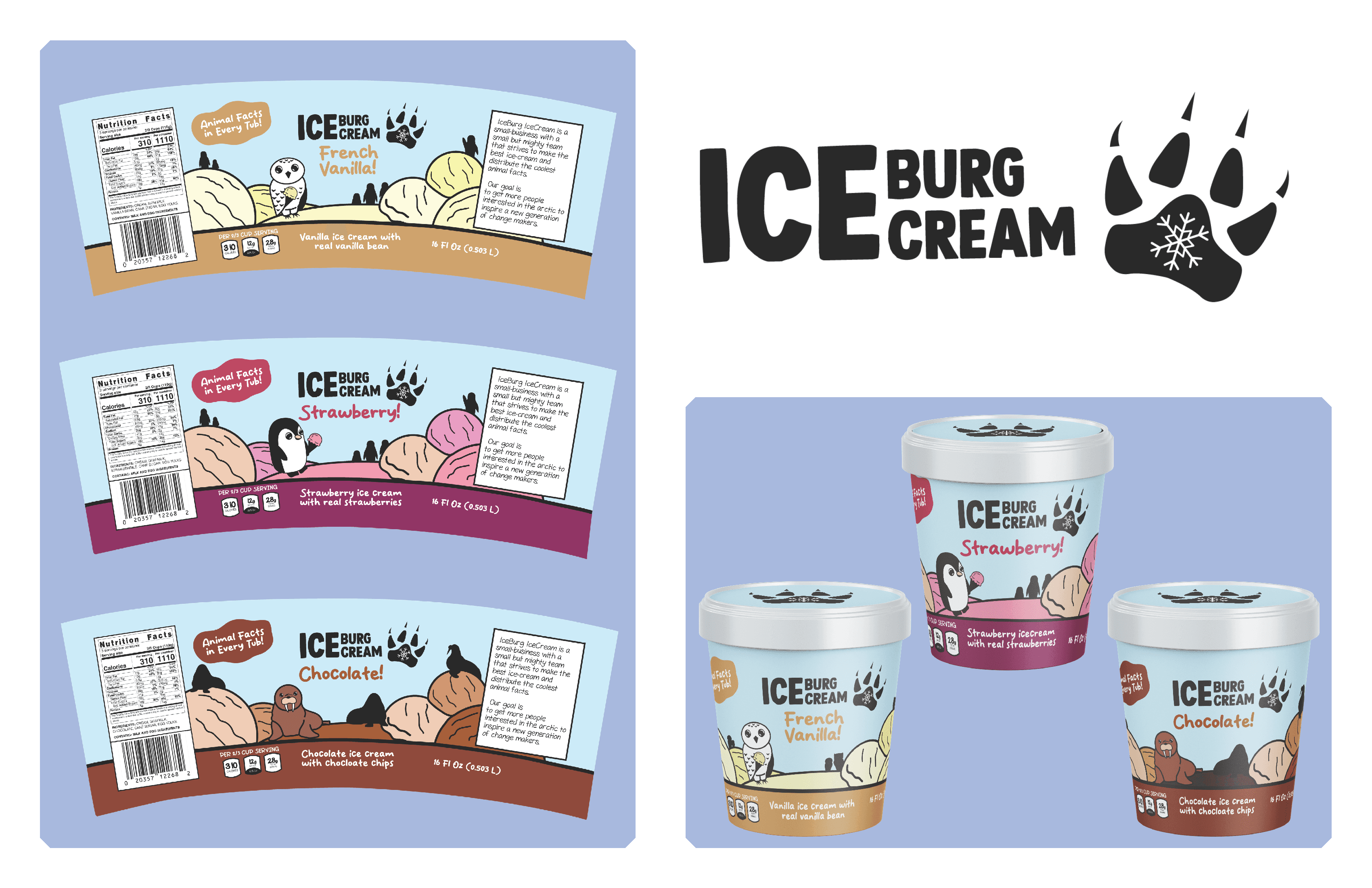 Ice Cream Brand Design