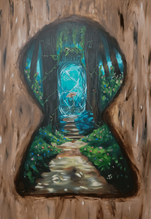 keyhole painting